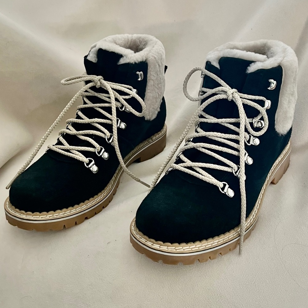 La Montelliana 1965 Civetta Suede and Genuine Shearling Boot